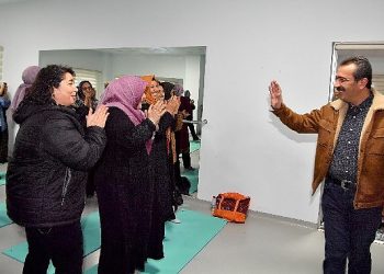 Çukurovalı bayanların spor keyfi