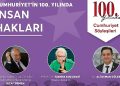 “Cumhuriyetin 100. yılında İnsan Hakları” Apikam’da konuşulacak