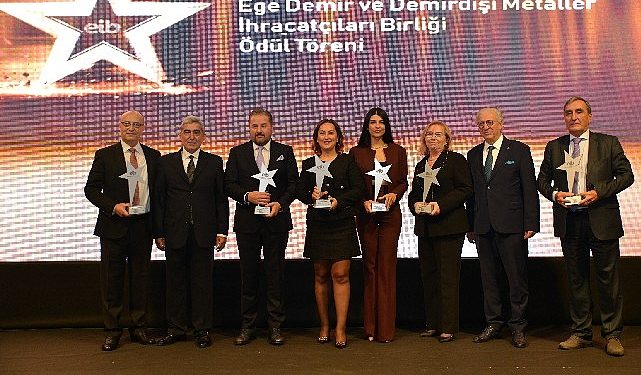 Demir ve demirdışı metaller bölümünde ihracat yıldızlarının gurur gecesi