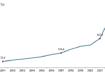 Eğitim harcamaları 2022 yılında 587 milyar 438 milyon TL oldu