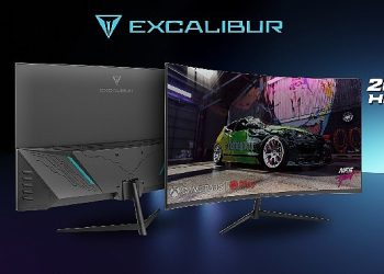 Excalibur 23.8″ Curved Monitör 200HZ yenileme süratiyle oyunseverleri büyülüyor