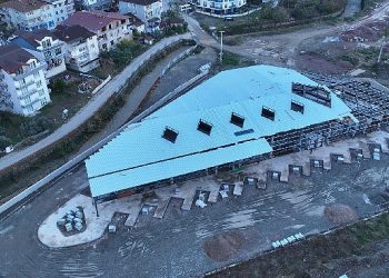 Gölcük yeni şehirlerarası otobüs terminali inşaatı süratle devam ediyor