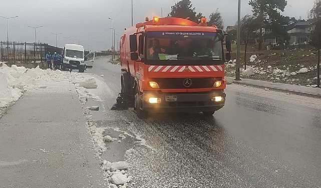 İBB Grupları 5.309 işçi, 2.019 araç ile alanda