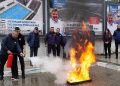 İzmir İtfaiyesi’nden Zabıta işçisine yangın güvenlik eğitimi verildi