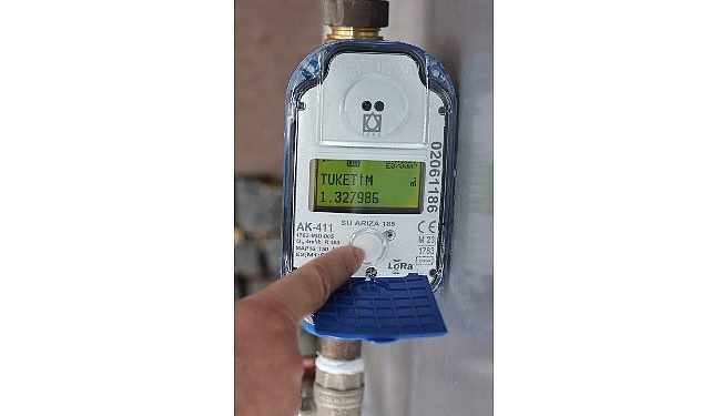 İzmir’de akıllı sayaç periyodu başlıyor Su saatleri artık uzaktan okunabilecek