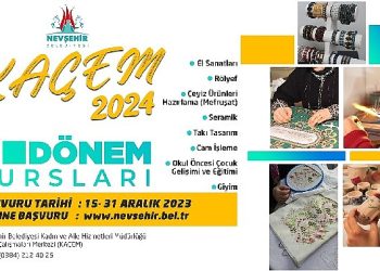 Kaçem’de bayanlar için yeni kurslar açılacak