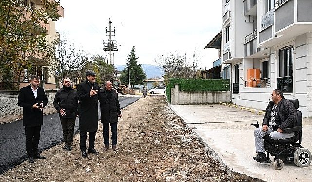Kartepe ertuğrulgazi mahallesi’nde tonlarca asfalt