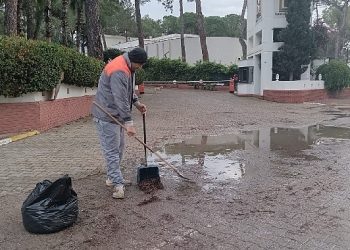 Kemer’de paklık çalışmaları devam ediyor