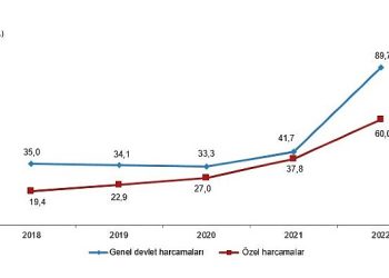 Kültür harcamaları yüzde 88,1 arttı