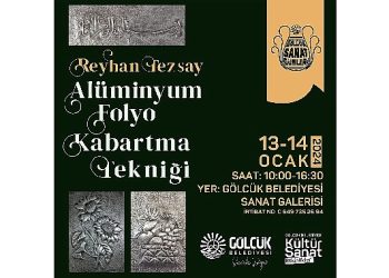 Kültürel sanatlar gölcük’te çağdaş sanatlarla birleşiyor