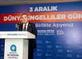 Lider Böcek engelli bireyler ile bir ortaya geldi