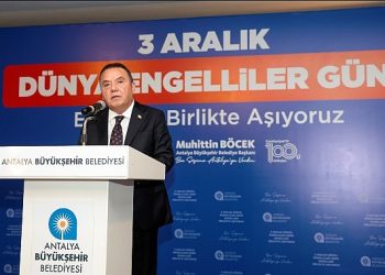 Lider Böcek engelli bireyler ile bir ortaya geldi