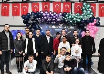 Lider Kanar, TUBİTAK 4006 bilim fuarı’nda