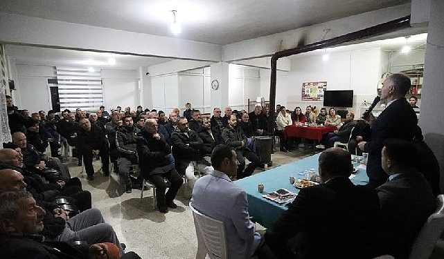 Lider Taban Sevgi Sitesi Sakinleriyle Buluştu