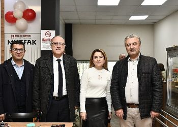 Malkara belediyesi lideri Ulaş Yurdakul halk lokantası’nın açılışına katıldı
