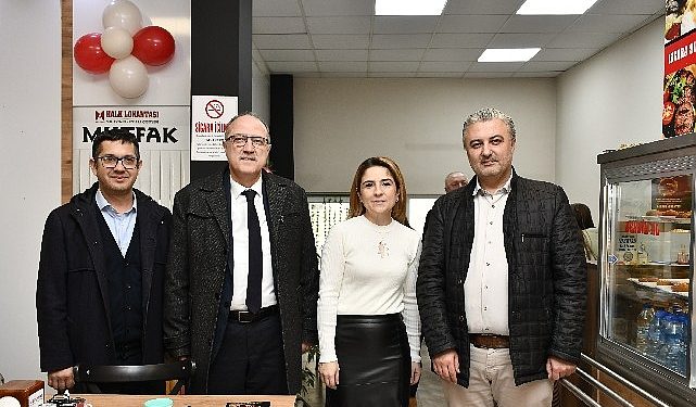 Malkara belediyesi lideri Ulaş Yurdakul halk lokantası’nın açılışına katıldı
