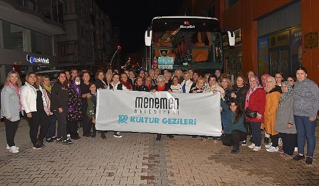 Menemen Belediyesi’nden kültür seyahatleri vakti