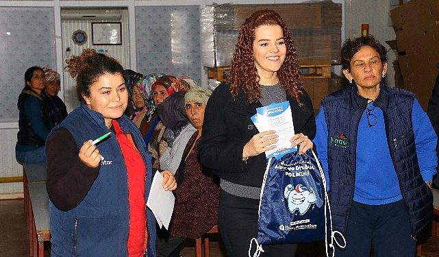 Mevsimlik bayan personellere “Aile Planlaması Eğitimi”