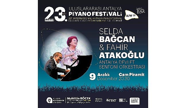 Milletlerarası Antalya Piyano Şenliği Harika Bir Konserle Başlıyor