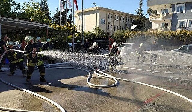 Muğla Büyükşehir İtfaiyesi’ne Kimyasal Tehlikeler Eğitimi Verildi