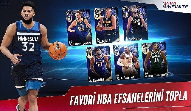 NBA Infinite basketbol heyecanını parmaklarınızın ucuna taşıyor