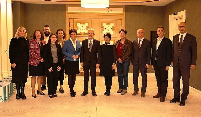 Nilüfer Belediyesi Alman heyeti ağırladı