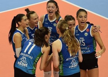 Nilüfer’in sultanları CEV Challenge Cup’ta çeyrek finale yükseldi