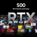 NVIDIA RTX Oyun ve Uygulamalarının Sayısı 500’ü Aştı