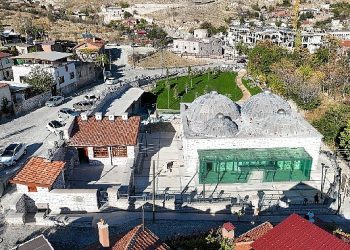 Onarımı tamamlanan tarihi sille subaşı hamamı açıldı