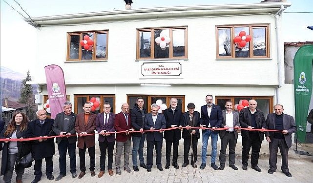Paşaören Mahalle Konağı Merasimle Açıldı
