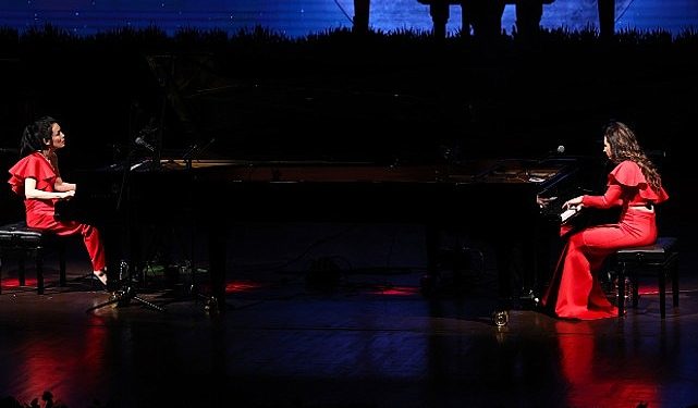 ‘Piyanonun kraliçeleri’  Antalya’da sahne aldı