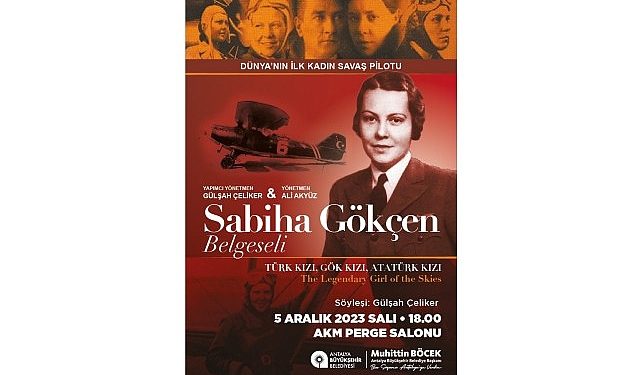 Sabiha Gökçen Belgeseli Antalyalılarla buluşuyor