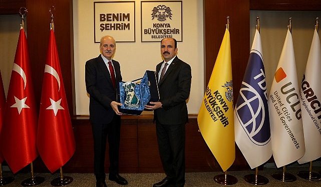 TBMM Lideri Numan Kurtulmuş, Lider Altay’ı Ziyaret Etti