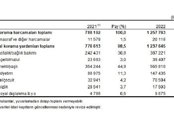 Toplumsal muhafazaya 1 trilyon 257 milyar 763 milyon TL harcandı