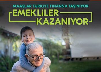 Türkiye Finans’tan Emeklilere 15 Bin TL’ye Varan Nakit Promosyon ve Ödül Fırsatı!