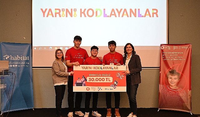 “Yarını kodlayanlar” projesi kapsamında gençler afet idaresi için fikir üretti
