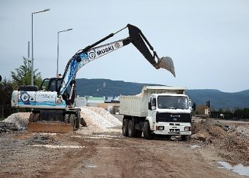 Yeni Otogar yolunda Çalışmalar Devam Ediyor