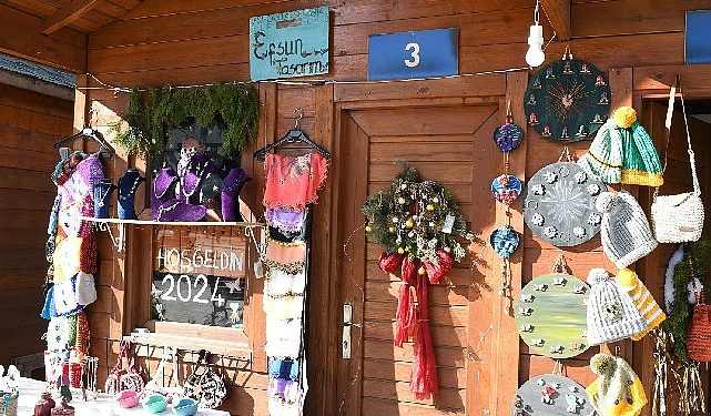 Yeni yıl armağanları “hünerli eller’den”