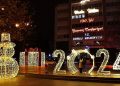 Yeni Yılın Işıltısı Sokaklara Yansıdı