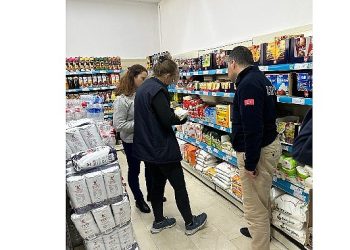 Zabıta gruplarından marketlere kontrol