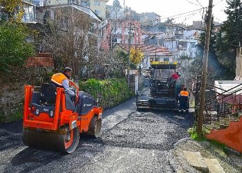 2023’te 20 bin tondan fazla asfalt serildi
