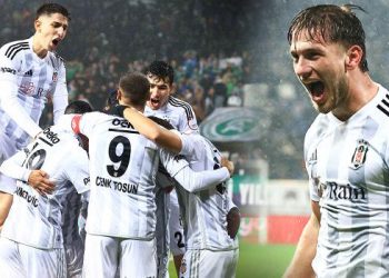 Beşiktaş, Rizespor deplasmanında farklı kazandı