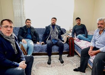 AK Parti milletvekili Çalışkan ve belediye lideri Savran’dan Gazi Ali Aydoğdu’ya ziyeret