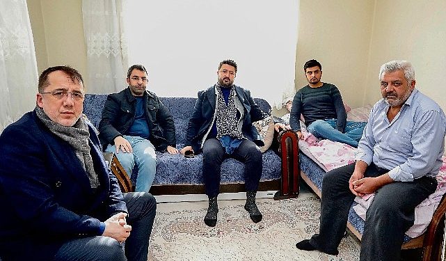 AK Parti milletvekili Çalışkan ve belediye lideri Savran’dan Gazi Ali Aydoğdu’ya ziyeret