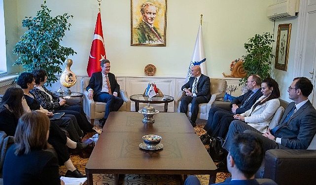 Avrupa Birliği Türkiye Delegasyonu Lideri Meyer-Landrut’tan Lider Soyer’e ziyaret