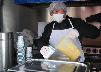 Bağcılar’da taksicilere çorba ikramı