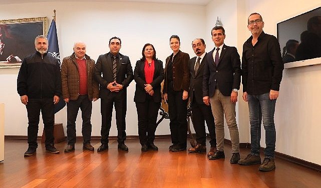 Basın mensuplarından lider Çerçioğlu’na ziyaret