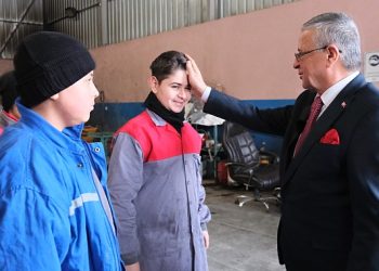 Belediye işçisine yemekhane muştusu