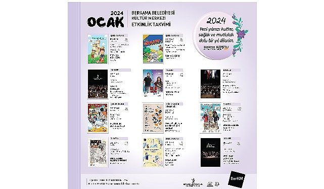 Bergama, yeni yılın birinci ayında sanat etkinlikleriyle buluşucak