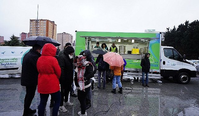 Beylikdüzülüler güne sıcak çorbayla başlıyor